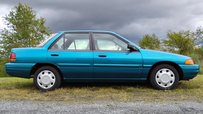 1994 Ford Escort LX side view