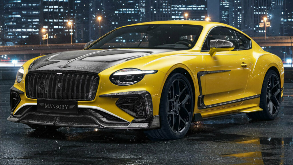  Mansory Turned A Bentley Into A Banana on Wheels
