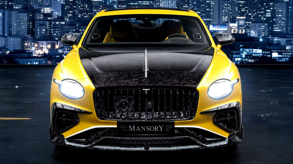  Mansory Turned A Bentley Into A Banana on Wheels