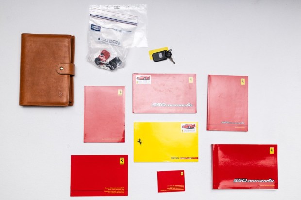 20k-Kilometer Euro 1997 Ferrari 550 Maranello