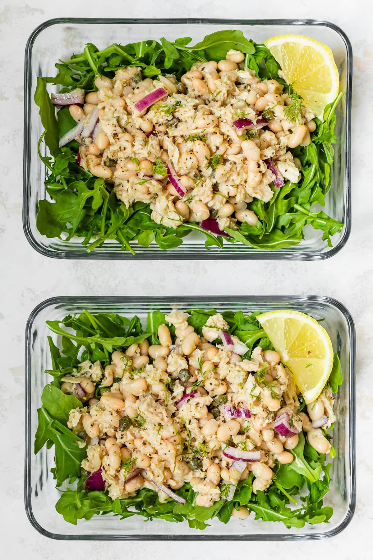 Meal Prep Tuna and White Bean Salad