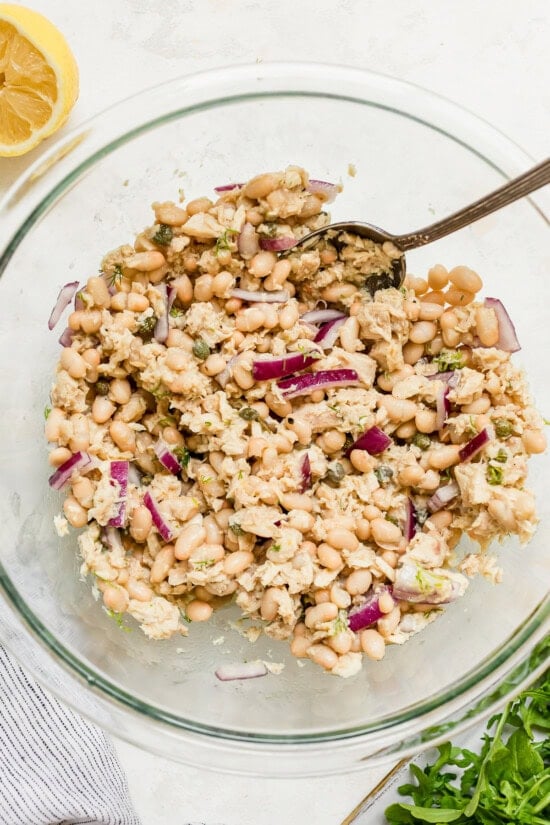 Tuna Navy Bean Salad