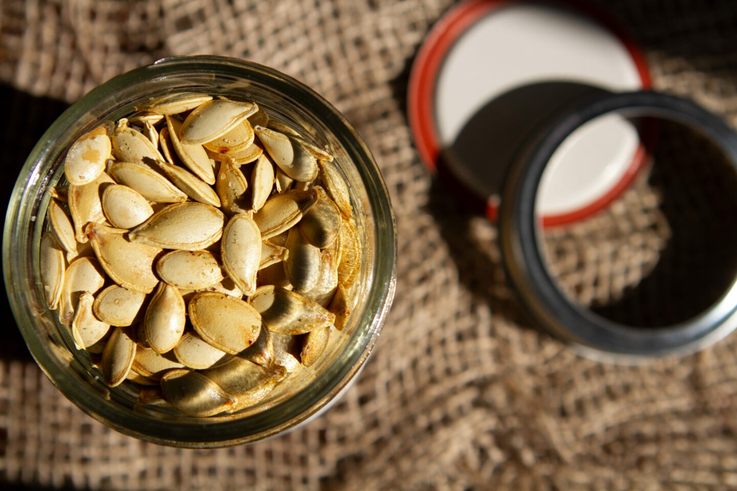 How To Roast Pumpkin Seeds Roasted Pumpkin Seeds in a Mason Jar