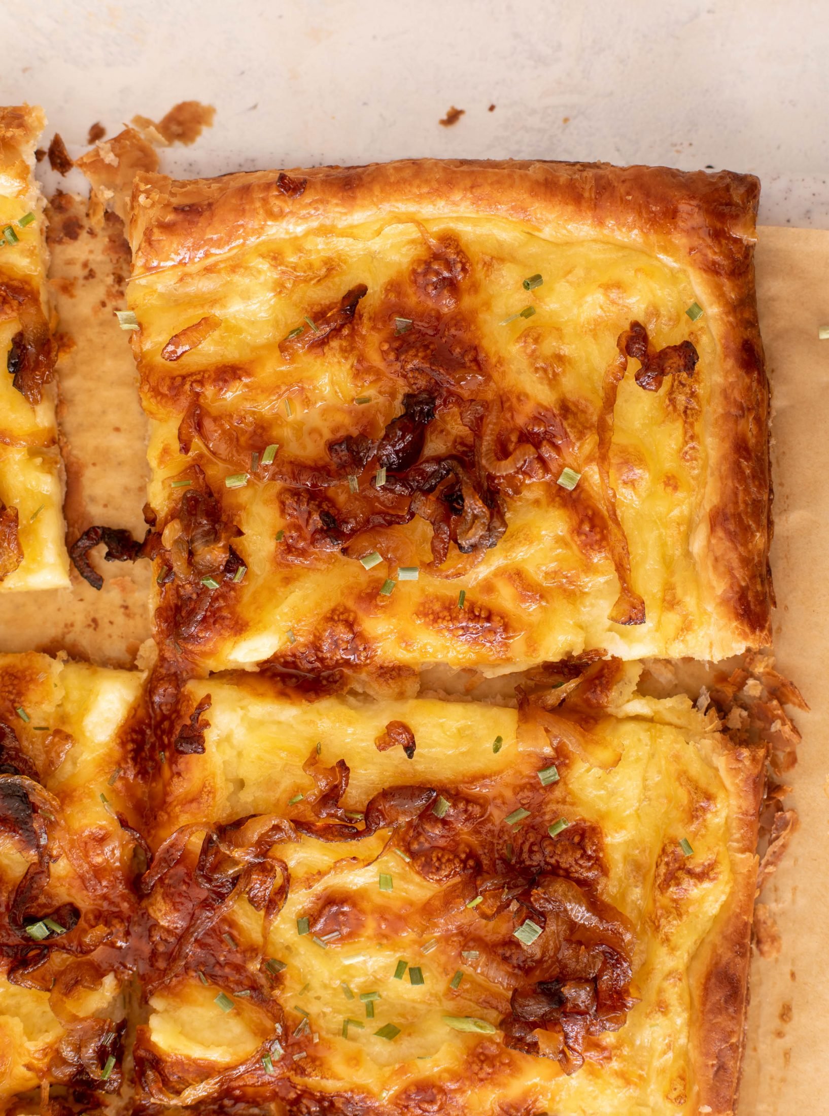 pierogi puff pastry pizza