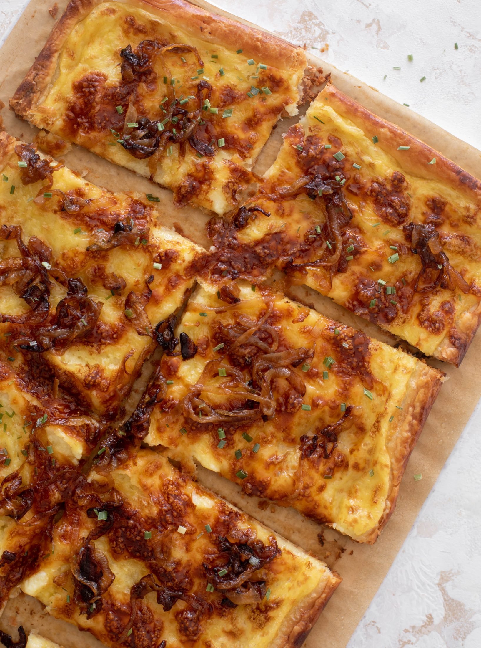 pierogi puff pastry pizza